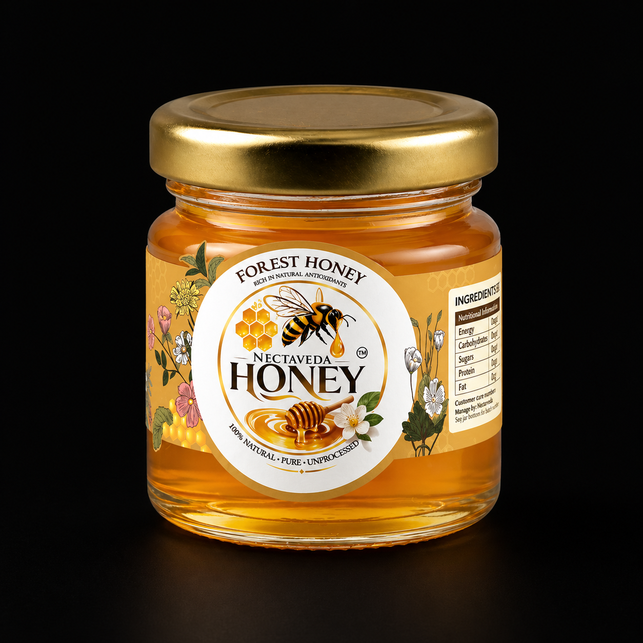 Nectaveda Forest Honey – Raw Forest Honey