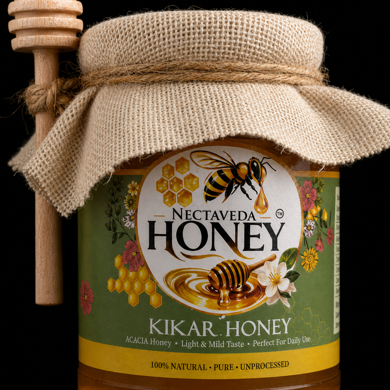 Pure Acacia Kikar Honey